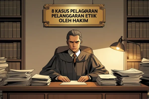 8 Kasus Pelanggaran Etik oleh Hakim
